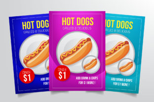 Hot Dog Flyer Template: A Versatile Design Asset