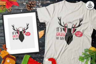 Its Okay to Say HoHoHo T Shirt SVG: A Versatile Holiday Design for Creative Projects
