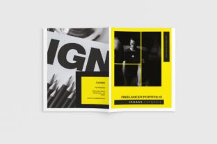 Lancer - A4 Freelancer Brochure: A Powerful Tool for Creative Professionals