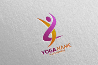 Lotus Flower Logo 61 for Yoga and Spa