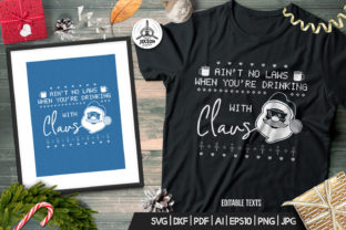 Santa Christmas Ugly Print Template