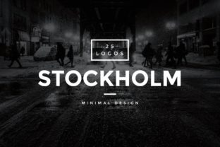 Stockholm - 25 Modern Vintage Logos