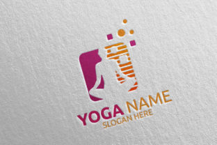 Yoga and Spa Lotus Flower Logo 23: A Versatile Design Asset for Wellness Brands