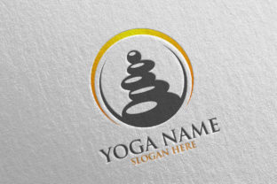 Yoga and Spa Lotus Flower Logo 41: A Versatile Design Asset for Wellness Brands