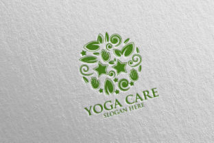 Yoga and Spa Lotus Flower Logo 62: A Modern Design for Spiritual Wellness